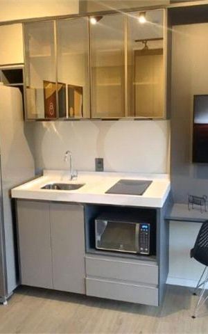 Studio à venda com 24m², 1 quarto e sem vaga