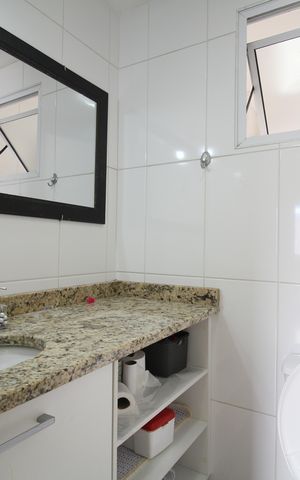 Apartamento à venda com 87m², 3 quartos e 2 vagasBanheiro