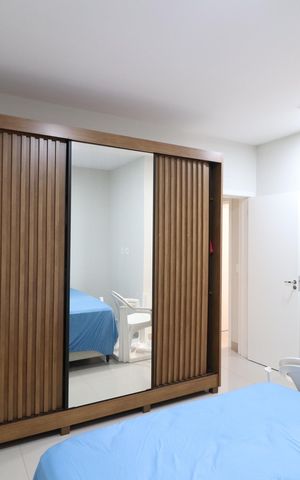 Apartamento para alugar com 96m², 3 quartos e 2 vagasQuarto 3 - Suíte