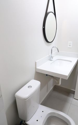 Apartamento para alugar com 96m², 3 quartos e 2 vagasBanheiro do Quarto 3