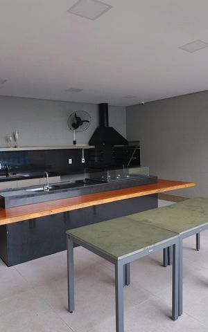 Apartamento para alugar com 96m², 3 quartos e 2 vagasÁrea comum - Churrasqueira