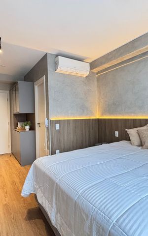 Studio à venda com 24m², 1 quarto e sem vaga Studio à venda com 24m², 1 quarto e sem vagaStudio