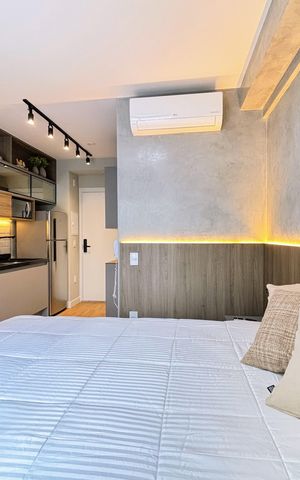 Studio à venda com 24m², 1 quarto e sem vaga Studio à venda com 24m², 1 quarto e sem vagaStudio