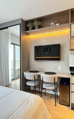 Studio à venda com 24m², 1 quarto e sem vaga Studio à venda com 24m², 1 quarto e sem vagaStudio