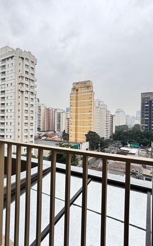 Studio à venda com 24m², 1 quarto e sem vaga Studio à venda com 24m², 1 quarto e sem vagaVaranda