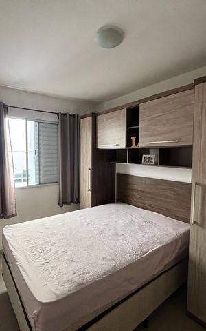 Apartamento à venda com 47m², 2 quartos e 1 vagaQuarto 1