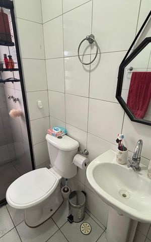 Apartamento à venda com 47m², 2 quartos e 1 vagaBanheiro