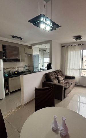 Apartamento à venda com 47m², 2 quartos e 1 vagaSala