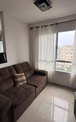 Apartamento à venda com 47m², 2 quartos e 1 vagaSala