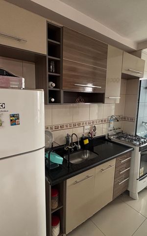 Apartamento à venda com 47m², 2 quartos e 1 vagaCozinha