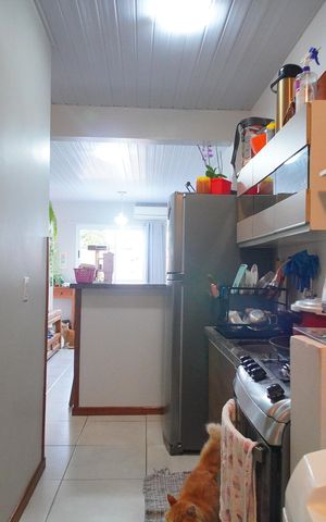 Casa de condomínio à venda com 55m², 3 quartos e 2 vagasCozinha