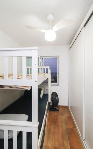 Apartamento à venda com 58m², 2 quartos e 1 vagaQuarto 2