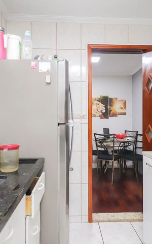 Apartamento à venda com 58m², 2 quartos e 1 vagaCozinha e Área de Serviço
