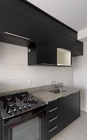 Apartamento à venda com 31m², 1 quarto e sem vaga Apartamento à venda com 31m², 1 quarto e sem vagaCozinha e Área de Serviço