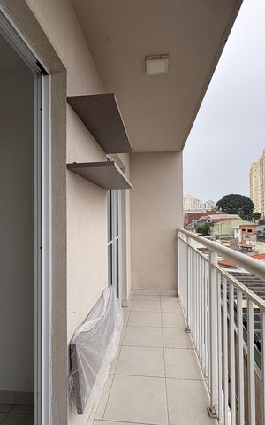 Apartamento à venda com 31m², 1 quarto e sem vaga Apartamento à venda com 31m², 1 quarto e sem vagaVaranda
