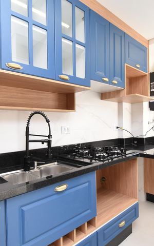Apartamento à venda com 53m², 2 quartos e 1 vagaCozinha
