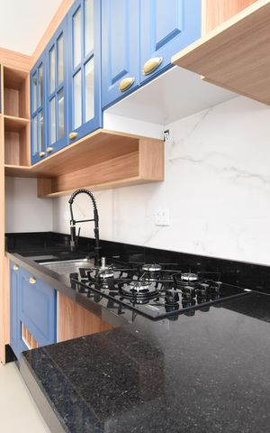 Apartamento à venda com 53m², 2 quartos e 1 vagaCozinha