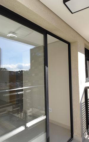 Apartamento à venda com 53m², 2 quartos e 1 vagaSacada da Sala
