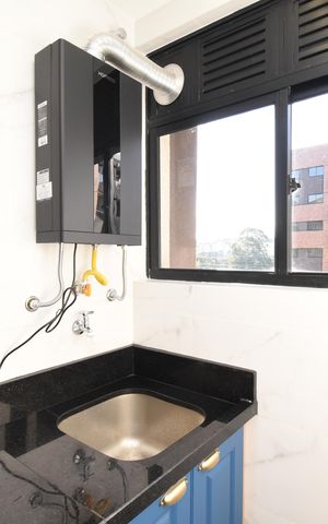 Apartamento à venda com 53m², 2 quartos e 1 vagaCozinha e Área de Serviço