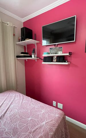Apartamento à venda com 63m², 3 quartos e 1 vagaQuarto 3