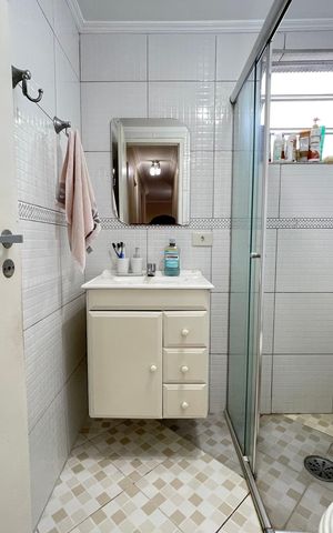 Apartamento à venda com 63m², 3 quartos e 1 vagaBanheiro 