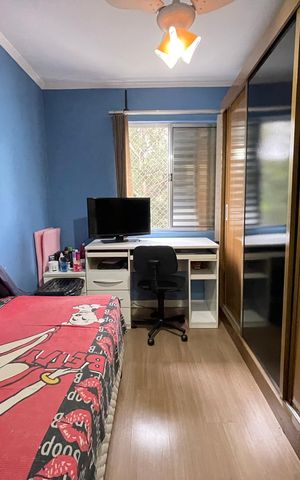 Apartamento à venda com 63m², 3 quartos e 1 vagaQuarto 2