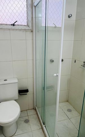 Apartamento à venda com 74m², 3 quartos e 2 vagas Apartamento à venda com 74m², 3 quartos e 2 vagasBanheiro da Suíte