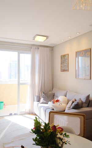 Apartamento à venda com 54m², 2 quartos e 1 vagaSala