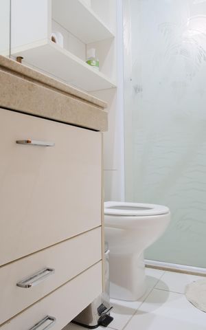 Apartamento para alugar com 180m², 4 quartos e 3 vagasBanheiro Social