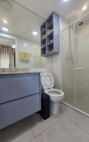 Apartamento para alugar com 40m², 1 quarto e sem vaga Apartamento para alugar com 40m², 1 quarto e sem vagaBanheiro