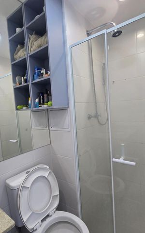 Apartamento para alugar com 40m², 1 quarto e sem vaga Apartamento para alugar com 40m², 1 quarto e sem vagaBanheiro