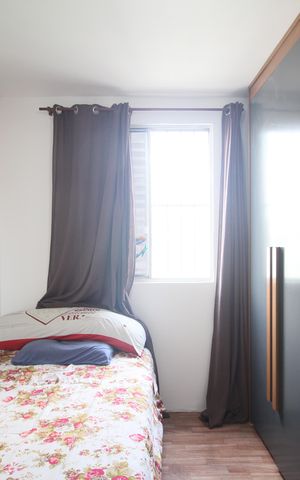 Apartamento à venda com 59m², 2 quartos e 1 vagaQuarto 2