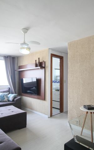 Apartamento à venda com 59m², 2 quartos e 1 vagaSala