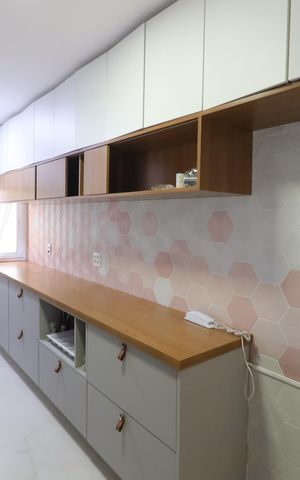Apartamento à venda com 86m², 2 quartos e 2 vagasCozinha e Área de Serviço