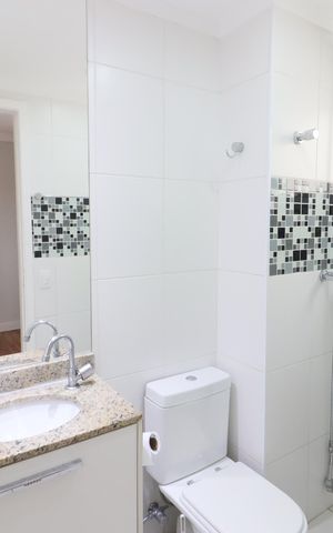 Apartamento à venda com 86m², 2 quartos e 2 vagasBanheiro da Suíte 2