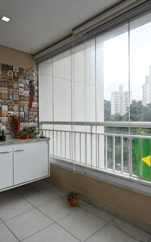 Apartamento à venda com 82m², 3 quartos e 1 vagaVaranda