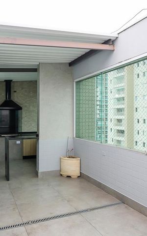 Apartamento à venda com 161m², 3 quartos e 3 vagasVaranda gourmet