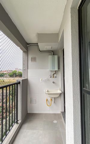 Apartamento à venda com 42m², 2 quartos e 1 vagaVaranda / área de serviço