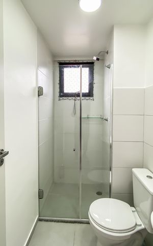 Apartamento à venda com 42m², 2 quartos e 1 vagaBanheiro 