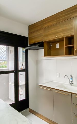 Apartamento à venda com 42m², 2 quartos e 1 vagaCozinha 