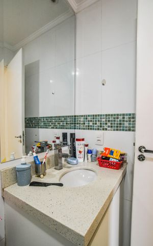 Apartamento à venda com 55m², 2 quartos e 1 vaga Apartamento à venda com 55m², 2 quartos e 1 vagaBanheiro da Suíte