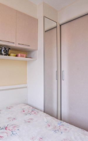 Apartamento à venda com 55m², 2 quartos e 1 vaga Apartamento à venda com 55m², 2 quartos e 1 vagaQuarto Suíte