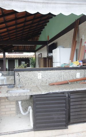 Casa de condomínio para alugar com 80m², 2 quartos e 1 vagaÁrea comum - Churrasqueira
