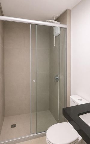 Apartamento para alugar com 30m², 1 quarto e sem vaga Apartamento para alugar com 30m², 1 quarto e sem vagaBanheiro