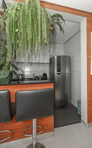 Apartamento à venda com 44m², 2 quartos e 1 vagaCozinha