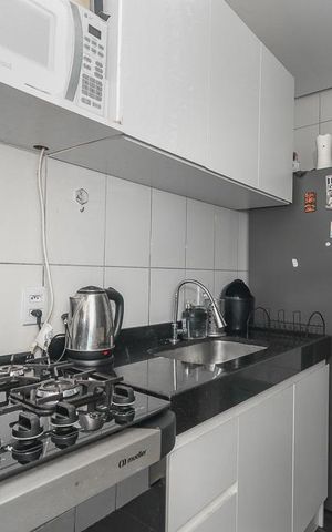 Apartamento à venda com 44m², 2 quartos e 1 vagaCozinha