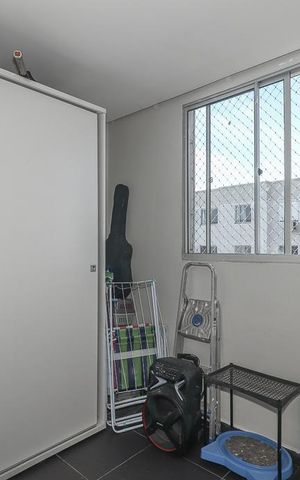Apartamento à venda com 44m², 2 quartos e 1 vagaQuarto 2