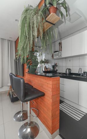 Apartamento à venda com 44m², 2 quartos e 1 vagaCozinha