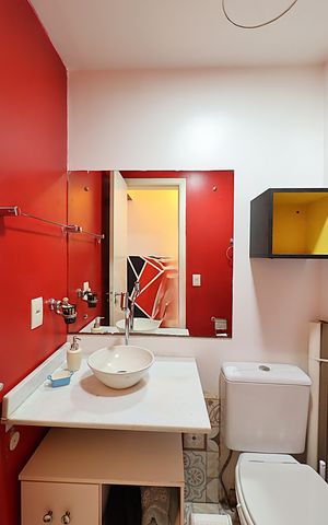 Apartamento à venda com 90m², 2 quartos e 1 vagaBanheiro social