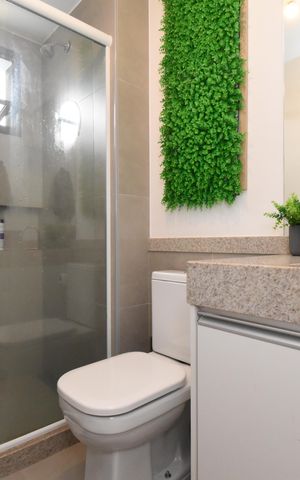 Apartamento à venda com 75m², 2 quartos e 1 vagaBanheiro da Suíte